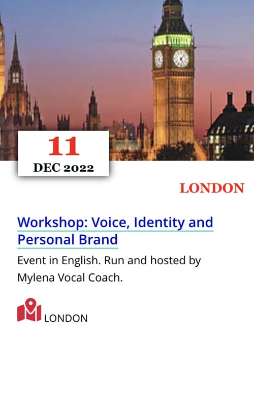 Vocal Coaching Workshop in London